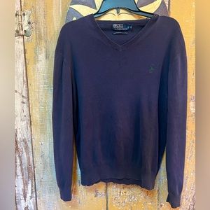 Mens Ralph Lauren Polo navy blue in GUC SX XL✨✨✨T(28)